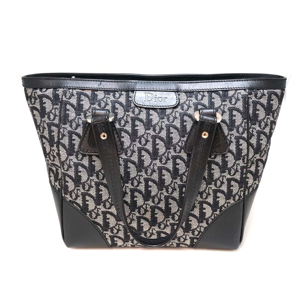 Christian Dior Trotter Handbag Black